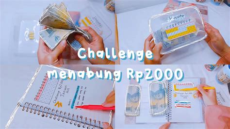 Tantangan Menabung Dua Ribu Rupiah Saving Challenge Rp 2000 Youtube