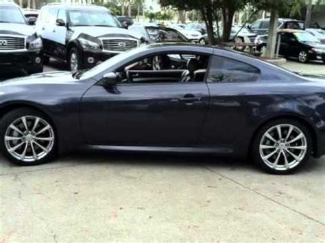 Check the carfax, find a low miles g37, view g37 photos and i have owned my 2010 infinity g37 for nearly two years. 2008 INFINITI G37 Coupe 2dr Sport 6 SPEED MANUAL TRANS ONE ...