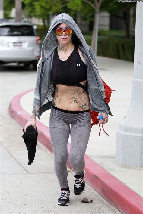 Kat Von D No Source Celebrity Beautiful Babe Posing Hot Workout High