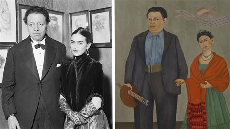 Frida Kahlo And Diego Riveras Wedding Portrait Youtube