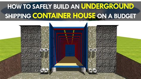 How To Build An Off Grid Underground Shipping Container House Safely