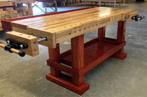 Laminated Maple Workbench Top Woodworking Bench Made In The Original