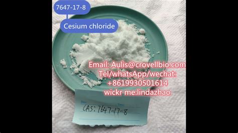 China Factory Supply Cesium Chloride Cas 7647 17 8 Youtube