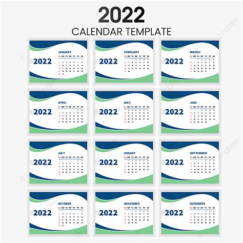 New Year Calendar Vector Hd Png Images Stylish 2022 New Year Calendar