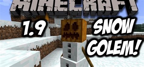 How To Make A Snow Golem In The Minecraft 19 Pre Release Pc Games