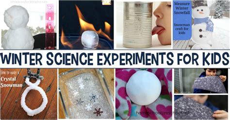 25 Winter Science Experiments For Preschoolers