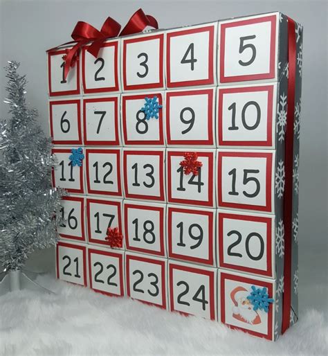 Advent Calendar You Can Easily Make Yourself Using T Boxes