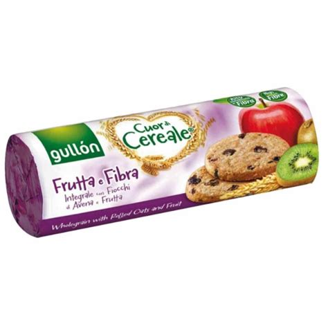Gullon Cookies Cuor De Cereale Frutta E Fibra 300g Dealzdxb