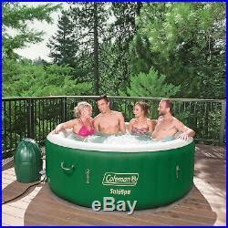 All The Hot Tubs Blog Archive Coleman Saluspa Person Inflatable Outdoor Spa Jacuzzi Bubble