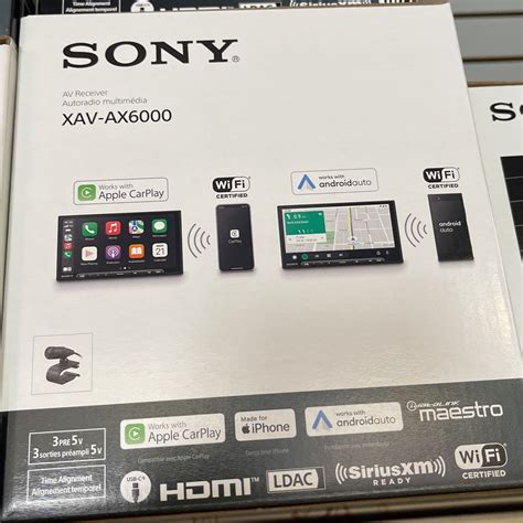 Sony Xav Ax6000 Car Stereo Bluetooth Usb Wireless Carplay For Sale In