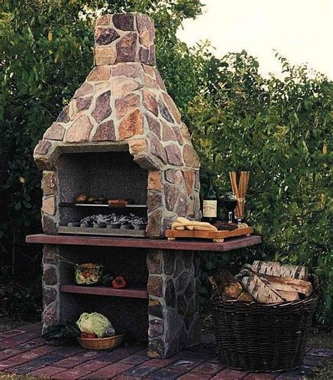 Stone Hearth Grill Love It Outdoor Fireplace Designs Rustic