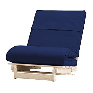 Great savings & free delivery / collection on many items. IKEA MASSUM FLIKEN Futon Cover in DARK BLUE - 100.740.19 ...