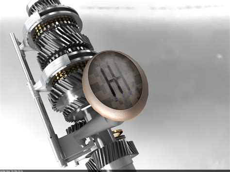 manual transmission mechanism automobile 3d model