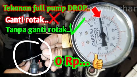 Teliti Dulu Jangan Asal Ganti Penyebab Tekanan Fullpump Ngedrop Hot