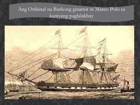 Ang Paglalakbay Ni Marco Polo
