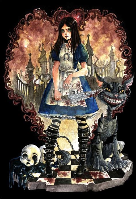 Alice In Darkness By Claudia Sg On Deviantart Artofit