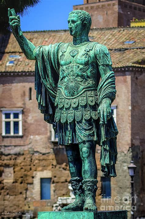 Julius Caesar Bronze Statue 3 Photograph By Julian Starks Fine Art