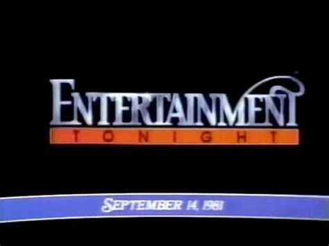 Entertainment Tonight Opening 9 14 81 - YouTube