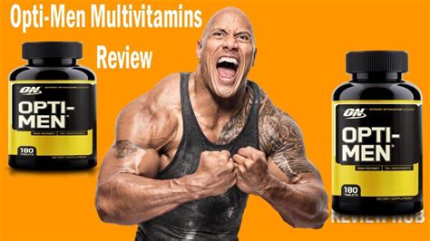 Optimum Nutrition Opti Men Multivitamins Review Bodybuilding Runners