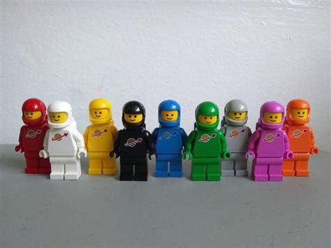My Collection Of Lego Classic Spacemen In Every Official Color R