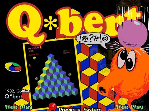 Qbert Retro Video Games Retro Gaming Games