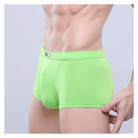 Cuecas Boxer Verde Limpa Básica Masculina Sex Verão Praia Confortável Suldest
