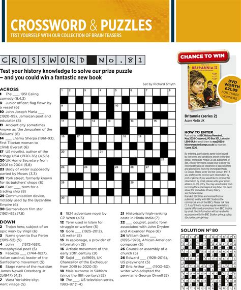 Crossword And Puzzles