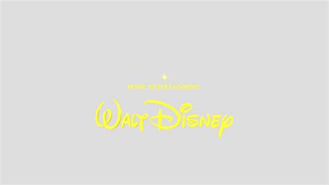 Walt Disney Home Entertainment 2001 3d Model By Eduardoamorim0105
