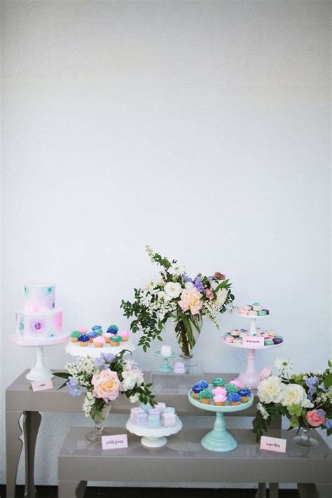 Bridal Shower Dessert Table Wedding And Party Ideas Bridal Shower Desserts Wedding Cake Table