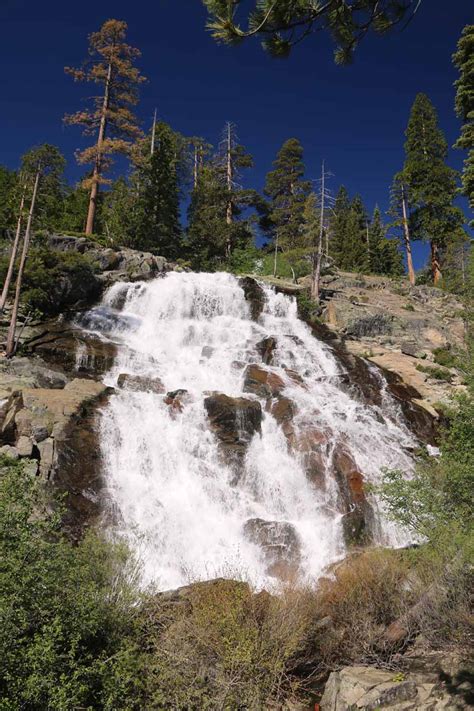 Lower Eagle Falls Near South Lake Tahoe California Usa