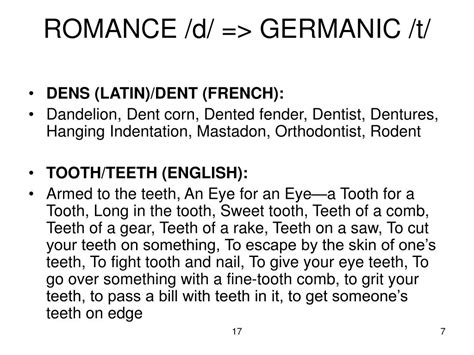 Ppt Romance And Germanic Words In English Powerpoint Presentation