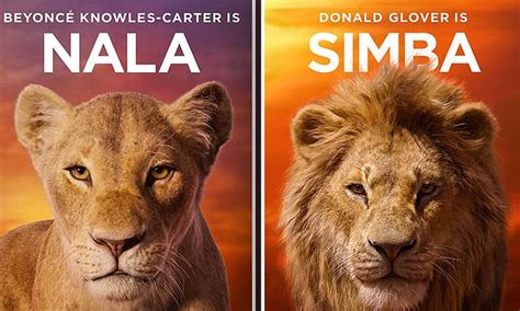 The Lion King Character Posters Reveal New Looks At The Young And Adult
