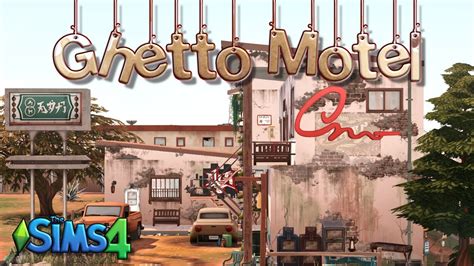 Sims 4 For Rent Speed Build Ghetto Motel Part 1 The Landlord