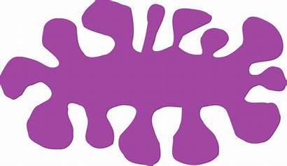 Slime Purple Paint Clipart Splat Transparent Webstockreview