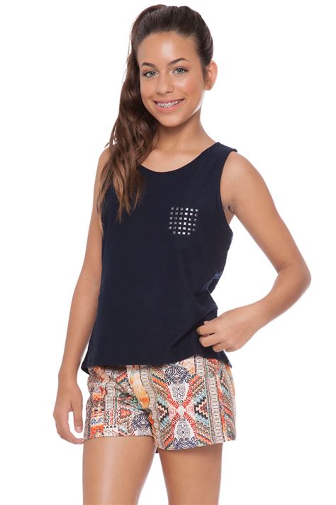 Tween Girl Sleeveless Tank Top Summer Clothes For Teens