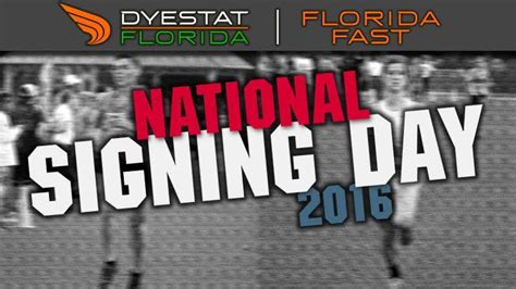 News National Signing Day Floridas College