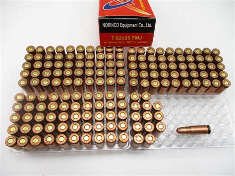 Norinco 762x25 Ammo