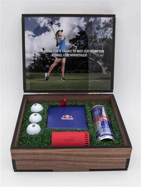 Custom Lexi Thompson Golf Boxes