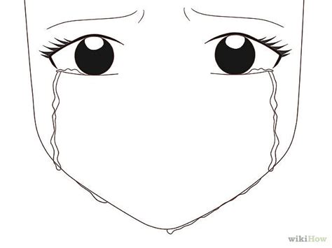 Draw An Anime Eye Crying How To Draw Eyes And Search