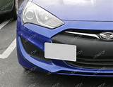 Hyundai Genesis Front License Plate Bracket Images