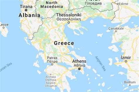 Mapa Ng Sinaunang Greece