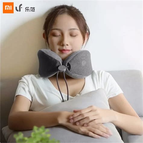 Original Xiaomi Lf U Shape Neck Massage Help Sleep Pillow Relax Muscle Massager Release Pressure