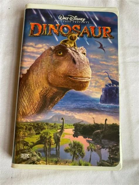 Walt Disney Pictures Presents Dinosaur Vhs Clamshell Free