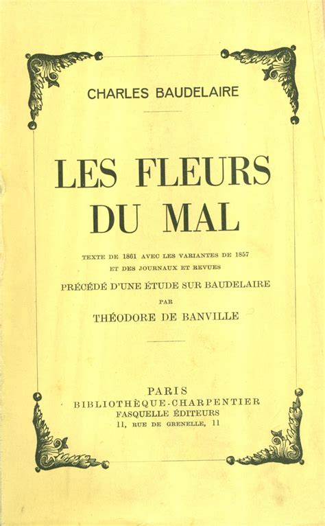 Les Fleurs Du Mal Ebook Von Charles Baudelaire Epub Buch Rakuten