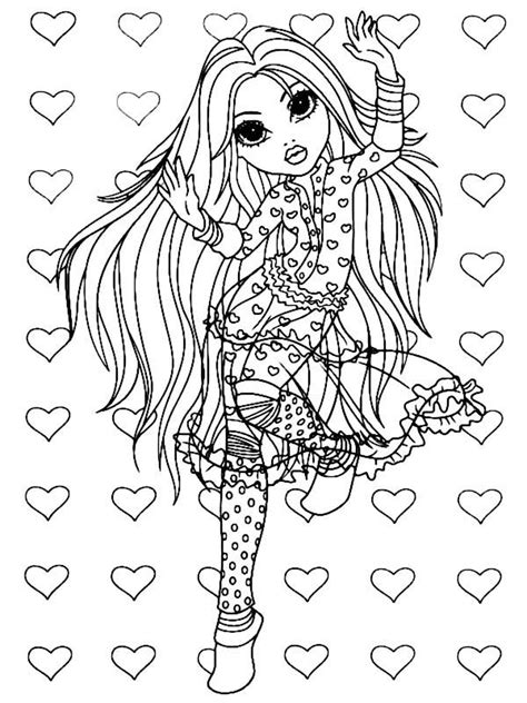 Avery Dancing Style In Moxie Girlz Coloring Pages Bulk Color