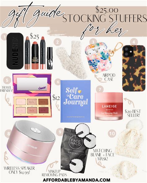 Stocking Stuffer Ideas For Women 2020 Stocking Stuffers Under 25