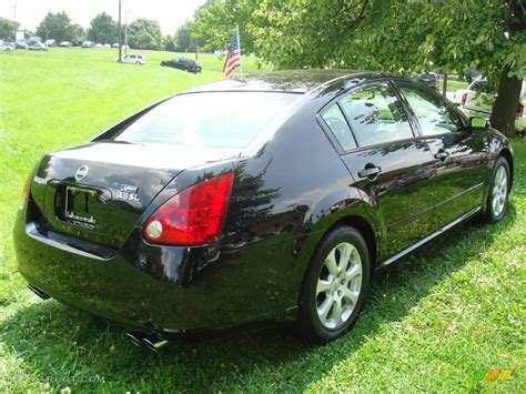 2007 Super Black Nissan Maxima 35 Sl 14823872 Photo 7