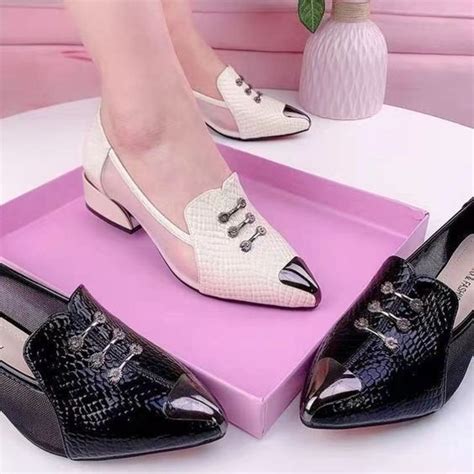 elegant leather high heels leather shoes women flats leather high heels leather shoes woman