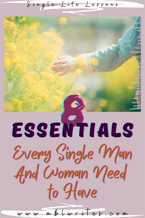 Top 8 Essentials Every Single Woman And Man Need These Are The Top 8 Essentials Every Single