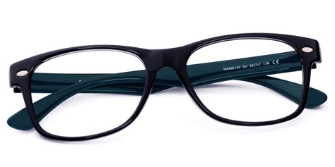 Unisex Full Frame Memory Plastic Eyeglasses